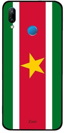 Thermoplastic Polyurethane Protective Case Cover For Huawei Nova 3e Suriname Flag