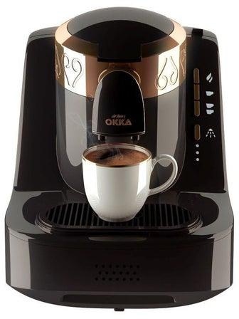 ماكينة أوتوماتيكية لتحضير القهوة التركية 300.0 ml 710.0 W OK001 أسود/نحاسي