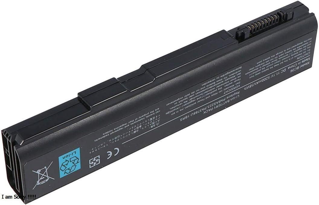 Laptop Battery Compatible With Toshiba Satellite S500 S750