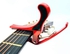 Mike Music Quick-Change Capo for 6-string acoustic guitars(Guitar Capo B5, red)