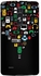 Stylizedd LG G3 Premium Slim Snap case cover Matte Finish - Convergence - Black