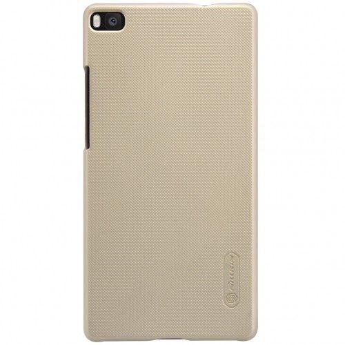 Nillkin Frosted Shield Back Cover For Huawei P8 - screen Protector Included / Gold