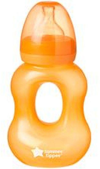tommee tippee Easy Grip Bottle 240ml 3M+ Orange