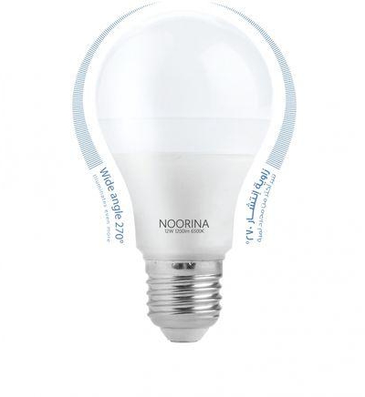 Noorina LED Bulb - 12W - Cool White Light - 10 Pcs