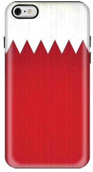 Stylizedd Apple iPhone 6Plus Premium Dual Layer Tough Case Cover Matte Finish - Flag of Bahrain