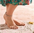 Buy New Listing Crystal Anklets Silver Ankle Bracelet Beach Foot Chain for Women and Girls Online in Saudi Arabia. 144016819872