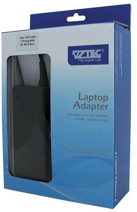 Oem Hp/Compaq Notebook Adapter 18.5v 3.5a 65watt Dc7.4x5.0, (Black)