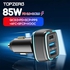 85W USB Car Charger Portable Quick Charge 3.0 USB Charger