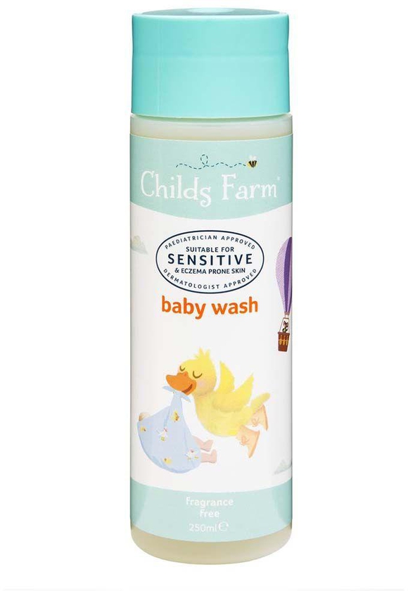 Childs Farm - Baby Wash Fragrance Free - 250Ml- Babystore.ae