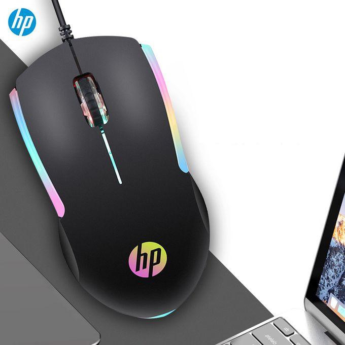 Hp M160 Wired Led Gaming Mouse For Lap Desk Computer Mouse