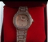 Men's Iced StoneStrap Bracelet Watch- Gold