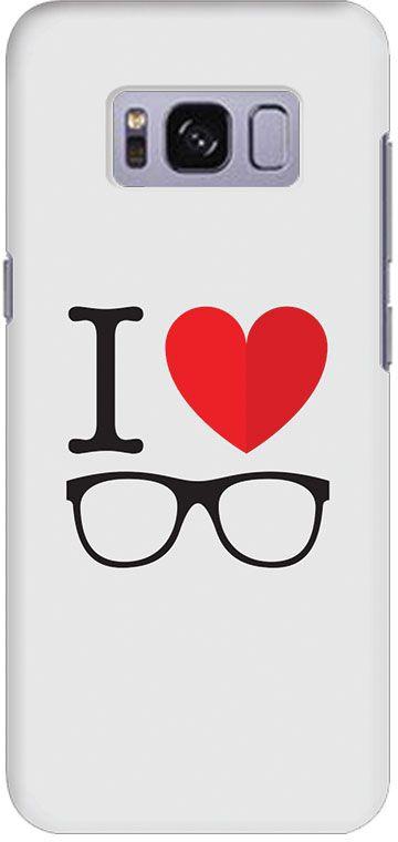 Stylizedd Samsung Galaxy S8 Plus Slim Snap Case Cover Matte Finish - I Love Glasses