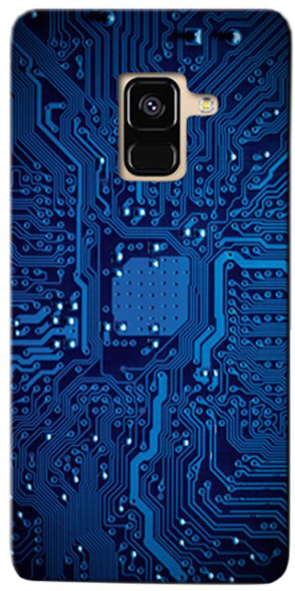 Plastic Protective Case Cover For Samsung Galaxy A8 (2018) Circuit Board