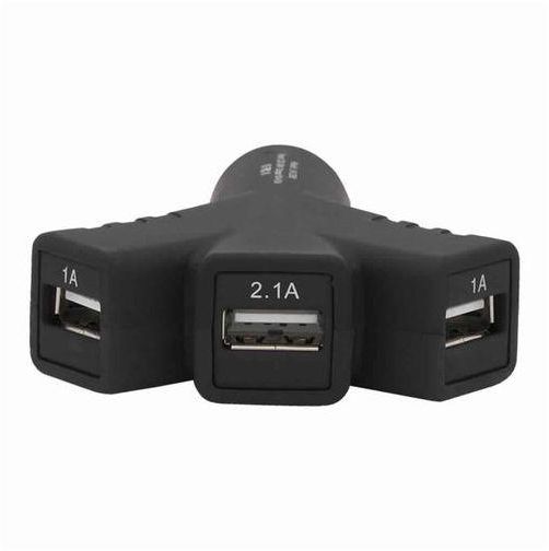 Joyroom JR-C300 3 USB PORT CAR CHARGER -BLACK