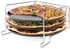 Pizza Baking Set with Holder of 3 Pizza Trays Non-Stick ‎Pizza Baking Set with Holder Set of 3 Non-stick Pizza Trays