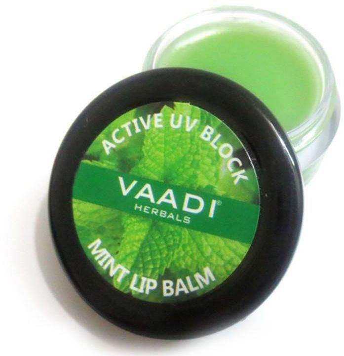 Vaadi Herbals Value Lip Balm Mint 10g