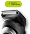 Braun Beard Trimmer 5 for Face and Hair, Black/Silver with precision dial, and Gillette Fusion5 ProGlide razor, BT5265