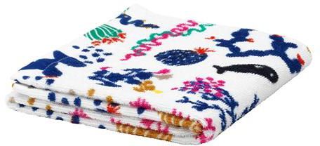 BILLSJÖN Hand towel, multicolour