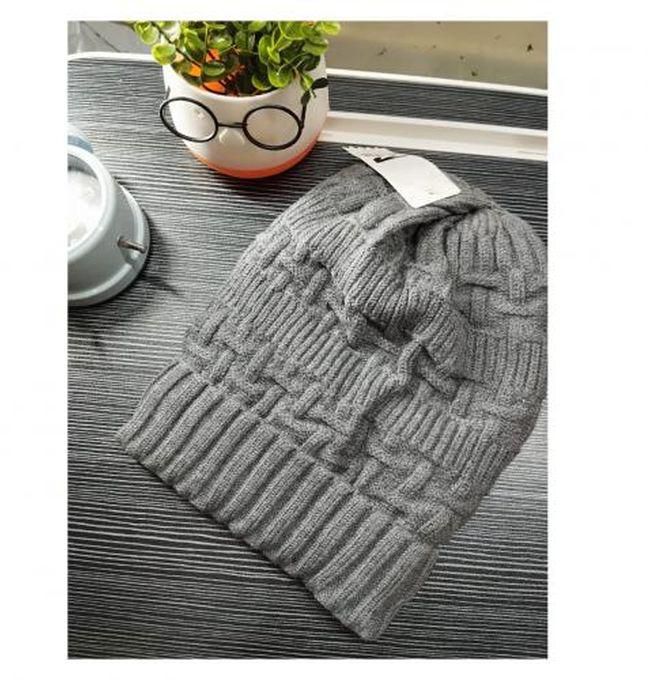 Knitted Wool Ice Cap Head Winter Warmer For Men
