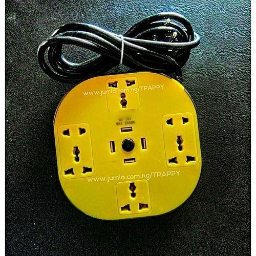 Extension Electrical Outlet Multi USB Ports Adapter Power