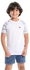 Diadora Diadora Boys Printed Cotton T-Shirt - White
