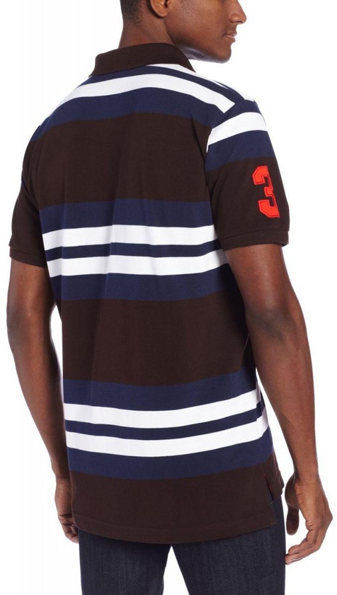 U.S. Polo Assn. Multi Color Cotton Shirt Neck Polo For Men