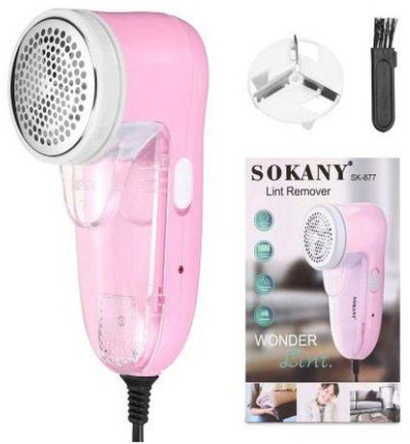 Sokany Lint Remover Electric Wire- Pink