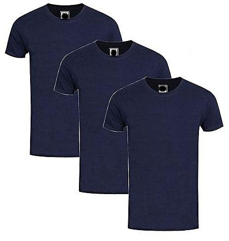 Pack Of Three T-shirts - Navy Blue