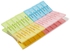 20-Piece Cloth Drying Clips Set Multicolour 6 centimeter
