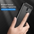 جراب هاتف Samsung Galaxy J7 Pro / Samsung Galaxy J7 2017 مصنوع من ألياف الكربون المصقول - مضاد للانزلاق وممتص الصدمات - أسود