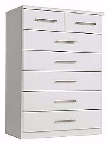Constantino Bridgton 7-Drawer Chest - White (Delivery Within Lagos, Ogun And Oyo Only)
