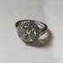 Engagement Ring Silver Proposal Wedding Band