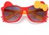 Kid's Sunglasses Cute Cartoon Animal Design Bowknot Decor Sunglasses Accessory