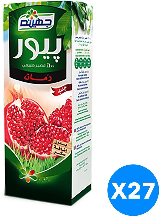 Juhayna Pure Pomegranate Juice Set Of 27 - 235 ml