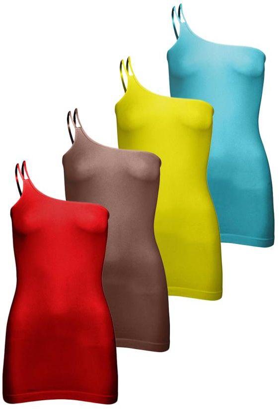 Silvy Set Of 4 Casual Dresses For Women - Multicolor, 2 X-large