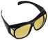 Vision Night And Day Vision Glasses-Yellow