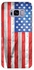 غطاء محكم فاخر رفيع ذو مظهر غير لامع لهاتف سامسونج جالاكسي S8 علم جرونج للولايات المتحدة الأمريكية