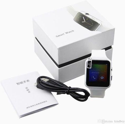 Smartwatch X6-Smart Watch Phone MTK6260 Camera-water resistant-White