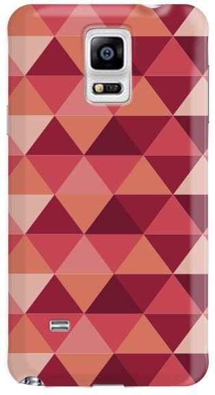 Stylizedd  Samsung Galaxy Note 4 Premium Slim Snap case cover Matte Finish - Topsy Turvy Triangles  N4-S-271M