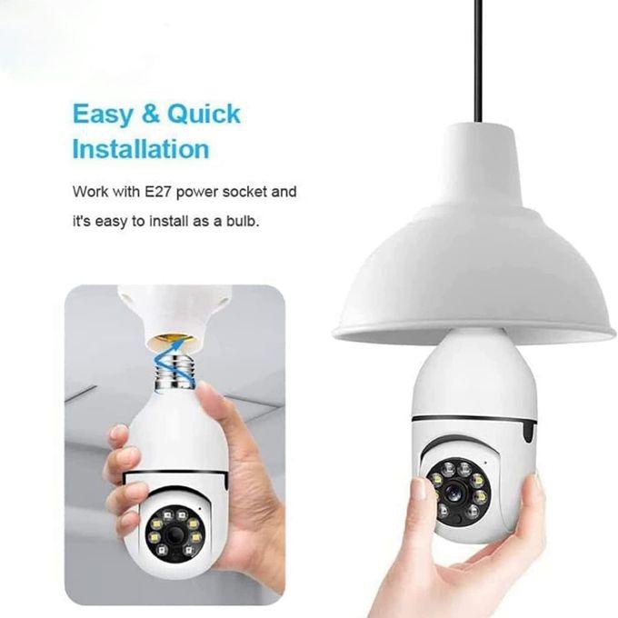 Light Bulb Security Camera TUYA, E27 WiFi Color Night 360 Degree 4 Mega 1080P Smart Home Surveillance