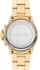 Michael Kors Women's Everest Chronograph, Gold-Tone Stainless Steel Watch, MK7212