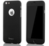 iPhone 6/6s Plus - iPaky 360 Full Protection Case with Glass Screen Protector (Apple cutout) – Black