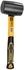 Get Ingco Hruh8216 Rubber Hammer, 450G, Fiber Handle - Black Yellow with best offers | Raneen.com