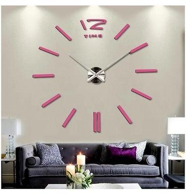 Acrylic Analog Clock Multicolour