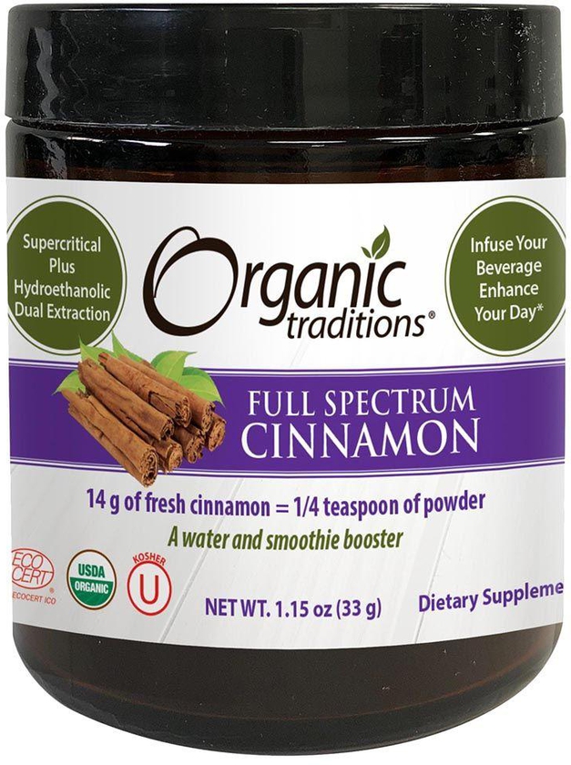Organic Traditions Full Spectrum: Cinnamon 33G- Babystore.ae
