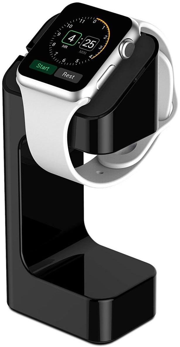 Desktop Charging Holder Stand Dock For Apple Watch 38 and 42mm All Models Black