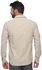 Columbia CLAM7453-16002 Silver Ridge Long Sleeve Polo Shirt for Men - XL, Fossil
