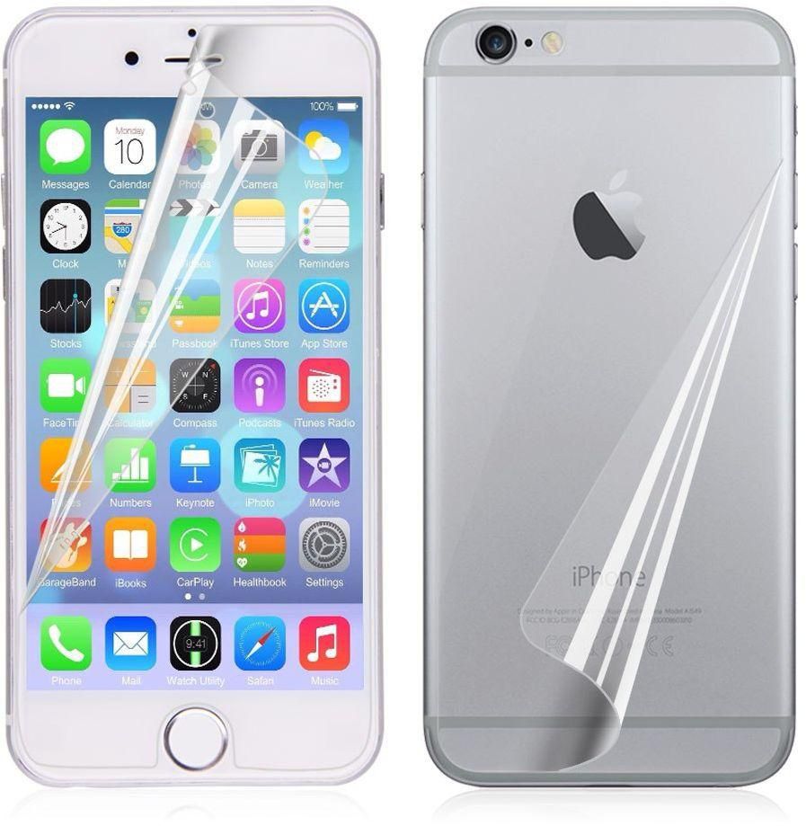 BUFF Apple iPhone 6 Plus 2in1 Front and Back Double Screen Protector Guard True Crystal Clear Film