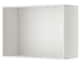 METOD Wall cabinet frame, wood effect black, 80x37x60 cm - IKEA
