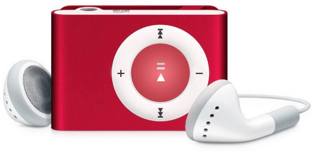 MP3 Player with Earphones -  Red